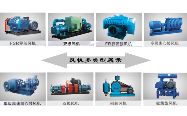 章丘豐源羅茨鼓風(fēng)機(jī)多類型展示